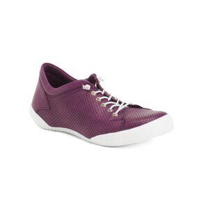 GELATO Grape Leather Teejay Trainers